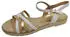 Marco Tozzi Sandal with Feel Me Footbed white comb