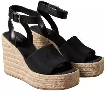 Calvin Klein WEDGE ESPAD 70 NEOPR MG Wedge Sandal schwarz
