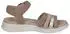 Caprice Sandal with Velcro sand comb