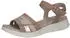 Caprice Sandal with Velcro sand comb