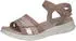Caprice Sandal with Velcro sand comb
