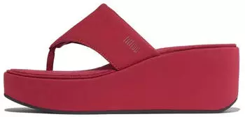 FitWear Platfforms Wedge Toe-Post burnt berry