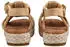 TOMS Shoes Strappy Sandal Textile beige