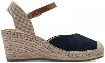Tamaris Sandals Rope Sole navy