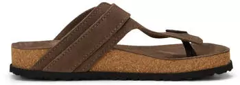 Marc O'Polo Soft Suede Sandal faded brown