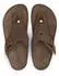 Marc O'Polo Soft Suede Sandal faded brown