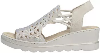 Rieker Keilsandaletten (67465) beige