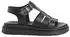 Tamaris Strappy Sandal with Wedge Heel schwarz