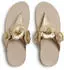 FitWear Lulu Flower Toe-Post Sandals (A2S) platino