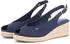 Tommy Hilfiger Flag High Wedge Espad blau