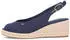 Tommy Hilfiger Flag High Wedge Espad blau