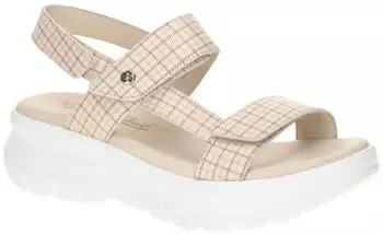 Panama Jack Shine Keilsandalette beige