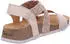 Think Chrome-free tanned sustainable sandal beige
