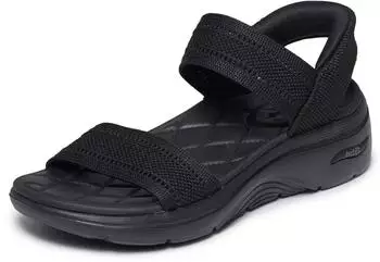 Skechers GO WALK ARCH FIT 2.0 Damen Sandalen schwarz