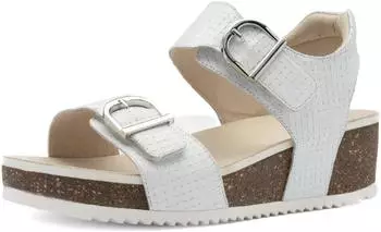 Ara Norderney Wedge Sandal wei&szlig;