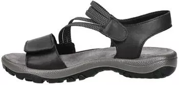 IMAC Sandalen Nubukleder schwarz
