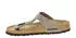 Birkenstock Gizeh Synthetik leo grey/taupe (schmal)