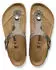 Birkenstock Gizeh Synthetik leo grey/taupe (schmal)