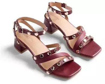 Gioseppo Kasulu T-Strap burgunderrot