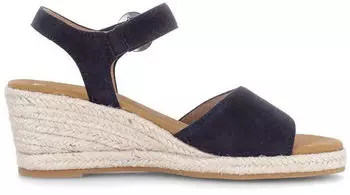 Gabor Best Fitting Platform Sandals blau