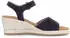 Gabor Best Fitting Platform Sandals blau