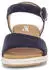 Gabor Best Fitting Platform Sandals blau