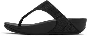 FitWear LULU SHIMMERGLITZ TOE-POST SANDALS schwarz