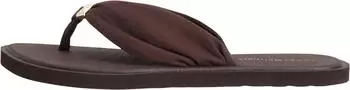 Tommy Hilfiger TH SCANDI SOFT SUMMER SANDAL Toe Separator fondant brown