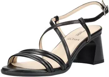 Nero Giardini E615740D Leather Sandals nappa nero