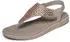 Skechers Meditation Luxe Damen Sandale grau