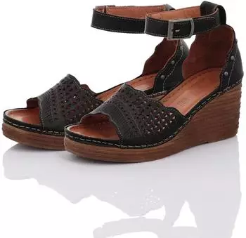 Gemini Anilina Sandalette schwarz