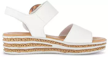 Gabor Plateausandalen Best Fitting sanftes weiß