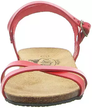 Plakton 575029 Sandalette Nobuck Teja rot