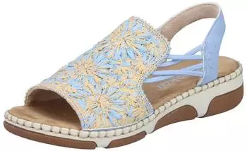 Rieker 66248 (66248-10) blau/gelb