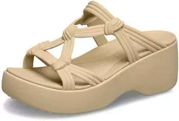 Crocs Brooklyn Knot Sky Sandal beige