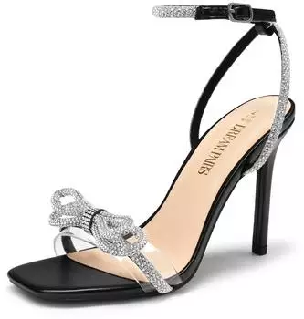 Dream Pairs Brielle Kitten-Heel Pumps schwarz