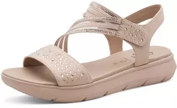 Jana Shoes Coshy Sandal Mixed Materials Textile/Synthetic H-Width rosa