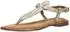 Lazamani Sandals Leather Toe Separator gold