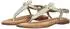 Lazamani Sandals Leather Toe Separator gold