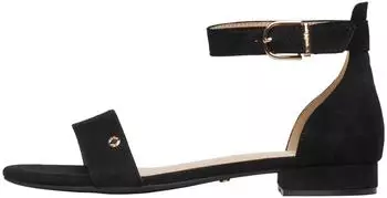 s.Oliver 2177675 Suede-Look Sandals schwarz