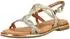 Regarde Le Ciel Strappy Sandal gold