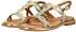 Regarde Le Ciel Strappy Sandal gold