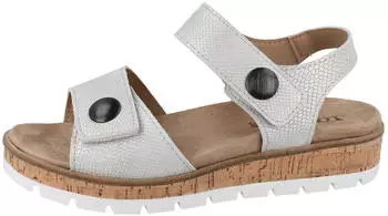 Longo Sandaletten (1045357, 1045360) silber/beige