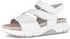 Gabor Sandal Wedge Heel, Strappy Sandal in Comfort Width G weiß