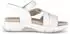Gabor Sandal Wedge Heel, Strappy Sandal in Comfort Width G weiß