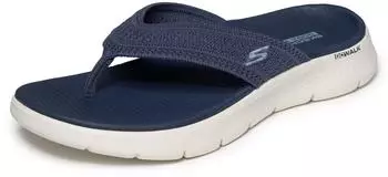 Skechers Go Walk Flex Pantolette blau