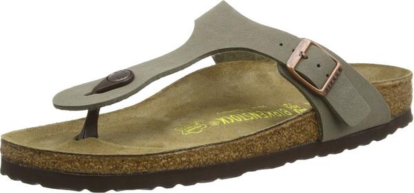 Birkenstock Gizeh Birko-Flor/Nubuk (normal) stone