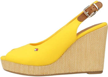 Tommy Hilfiger Iconic Slingback Wedges (FW0FW04789) yellow