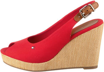 Tommy Hilfiger Iconic Slingback Wedges (FW0FW04789) primary red