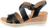 Gabor Wedge Heel Sandals (42.832) black